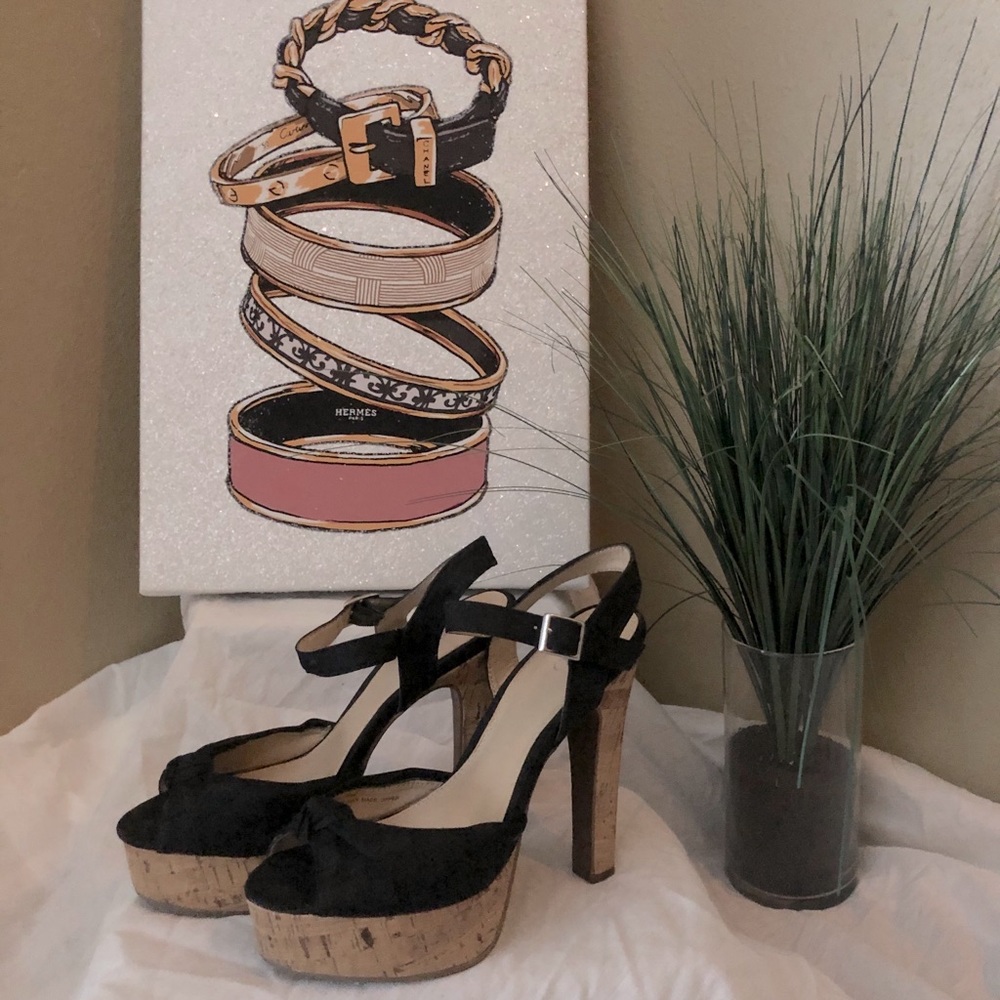 Ladies Cato platform heels